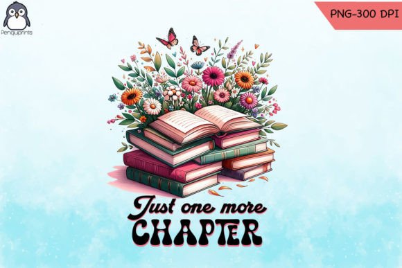 Floral Books Mental Health PNG