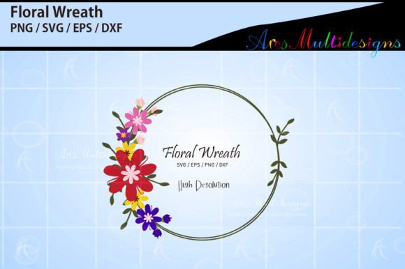 Floral Wreath Template Review