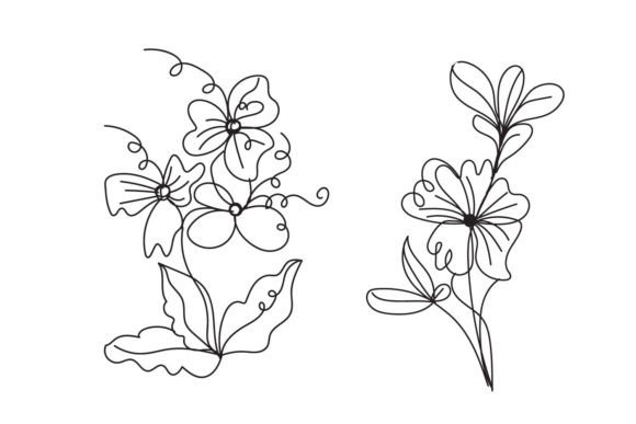 Garden Floral Flower Ornament