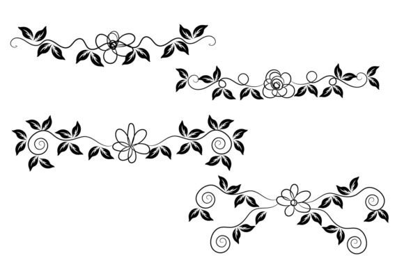 Leaves Ornament Floral Wildflower
